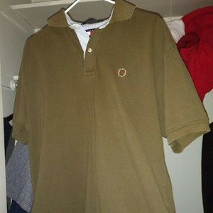 Large Tommy Hilfiger Olive Green Polo